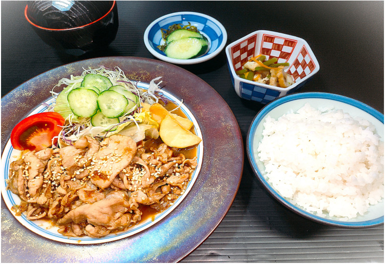 生姜焼き定食